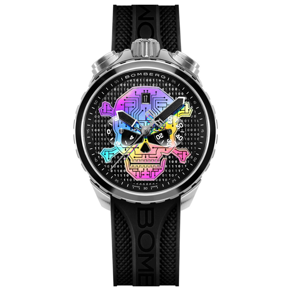 Bomberg Men's BOLT-68 Heritage 45mm Quartz Watch BS45CHSS.072-2.12