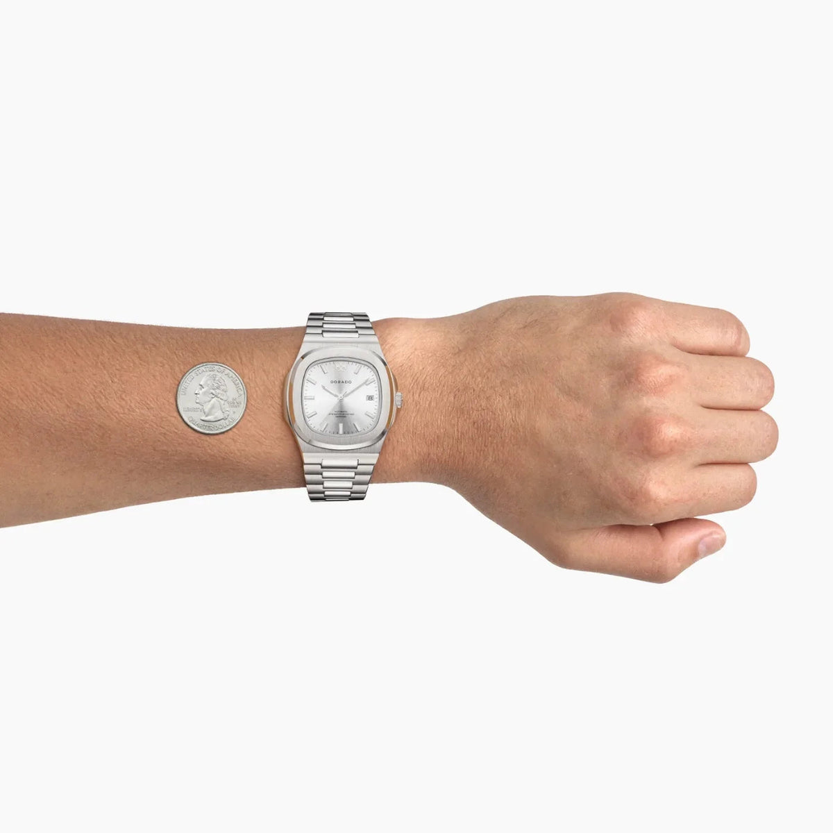 DORADO Silver Signature Watch - Silver