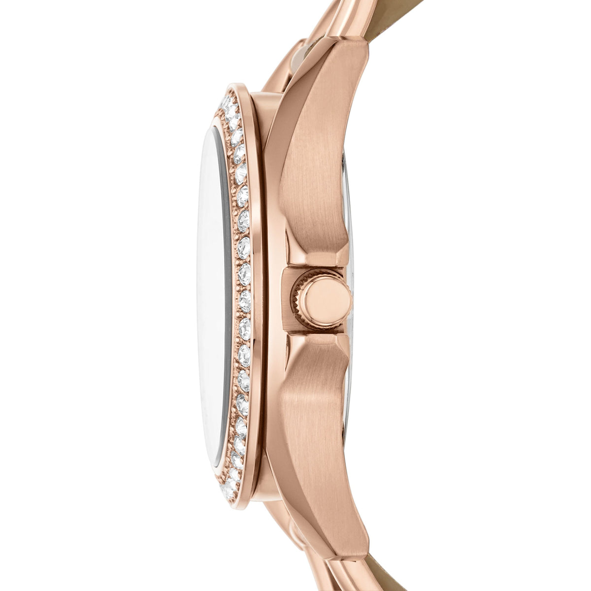 Fossil Women's Riley 38mm Multifunction, Rose Gold-Tone Stainless Steel Watch