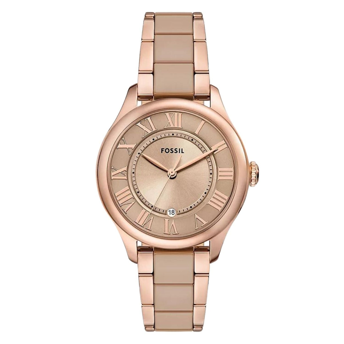 Fossil Women's Gilmore Rose gold Dial Watch