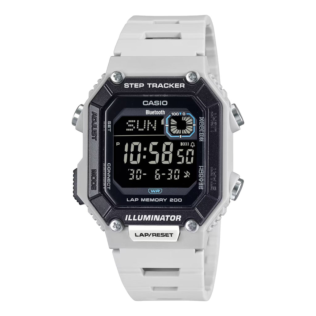 Casio Men's Digital Watch with Gray Band - WS-B1000-8BVCF