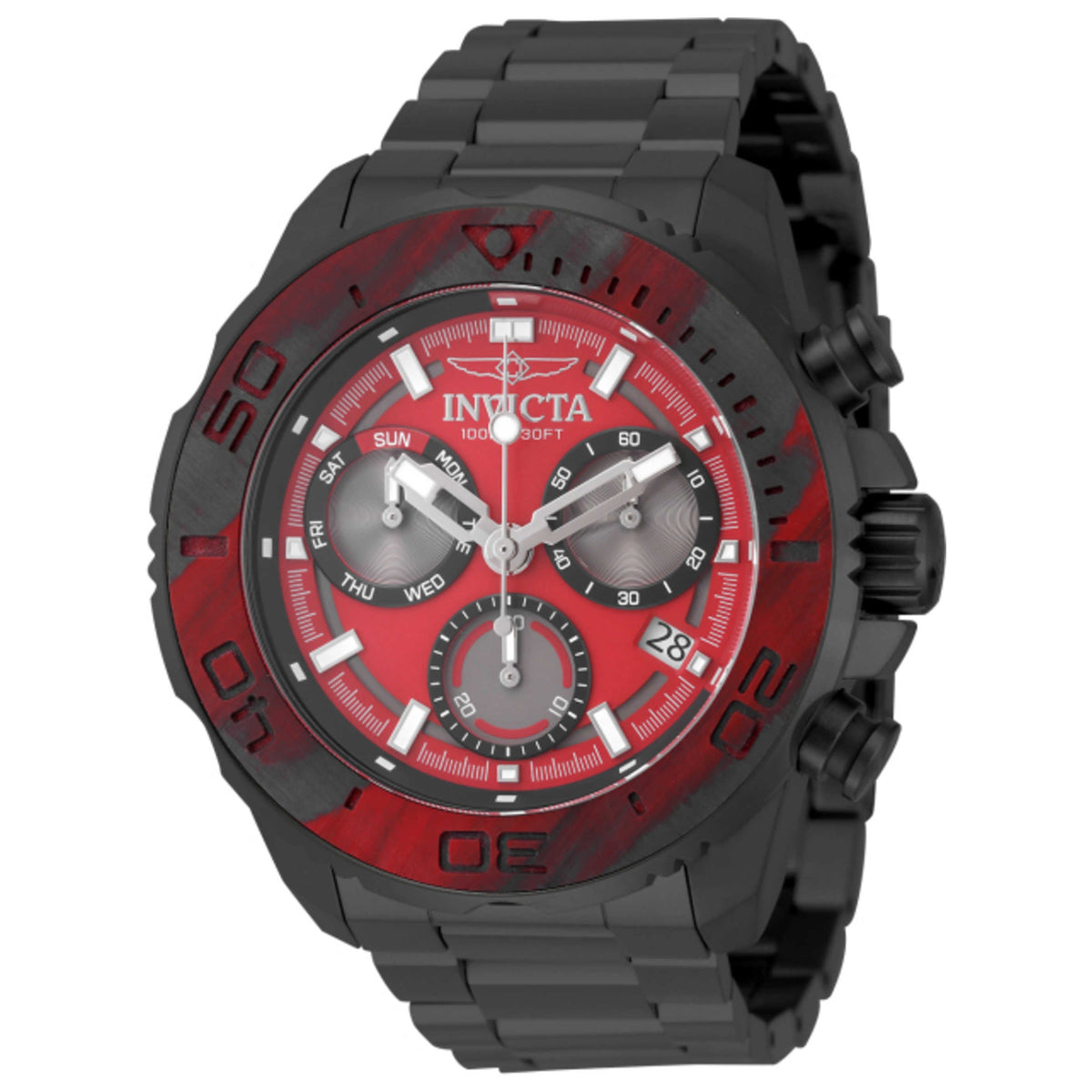Invicta Men's Carbon Hawk 48mm Quartz Watch IN-51081