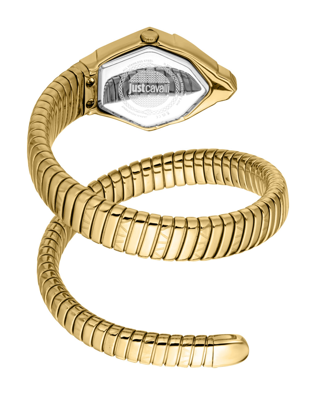 Just Cavalli Women's Snake 316L Stainless Steel Watch