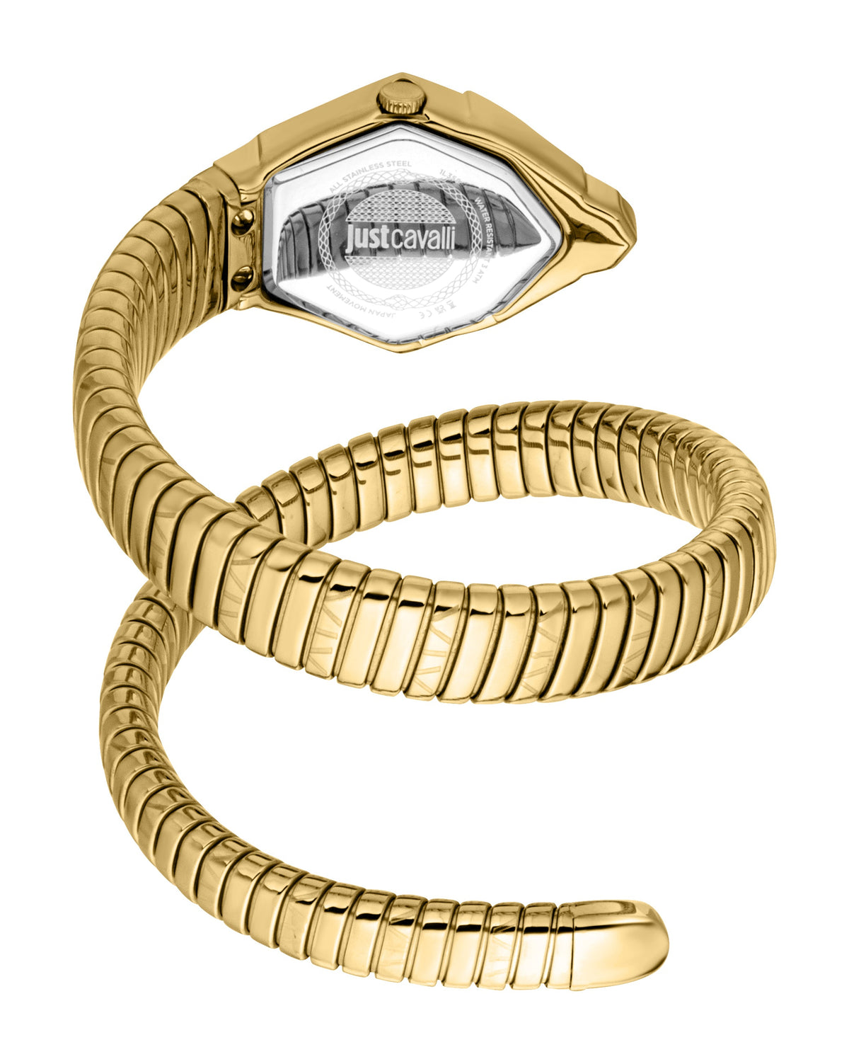 Just Cavalli Women's Snake 316L Stainless Steel Watch