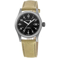 Hamilton Khaki Field Mechanical Black Dial Fabric Strap Men's Watch H69439933