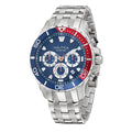 Nautica Mens Nst Chronograph Stainless Steel Watch