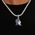 Duke Blue Devil Official NCAA Head Pendant