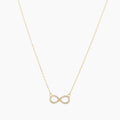 Iced Infinity Necklace