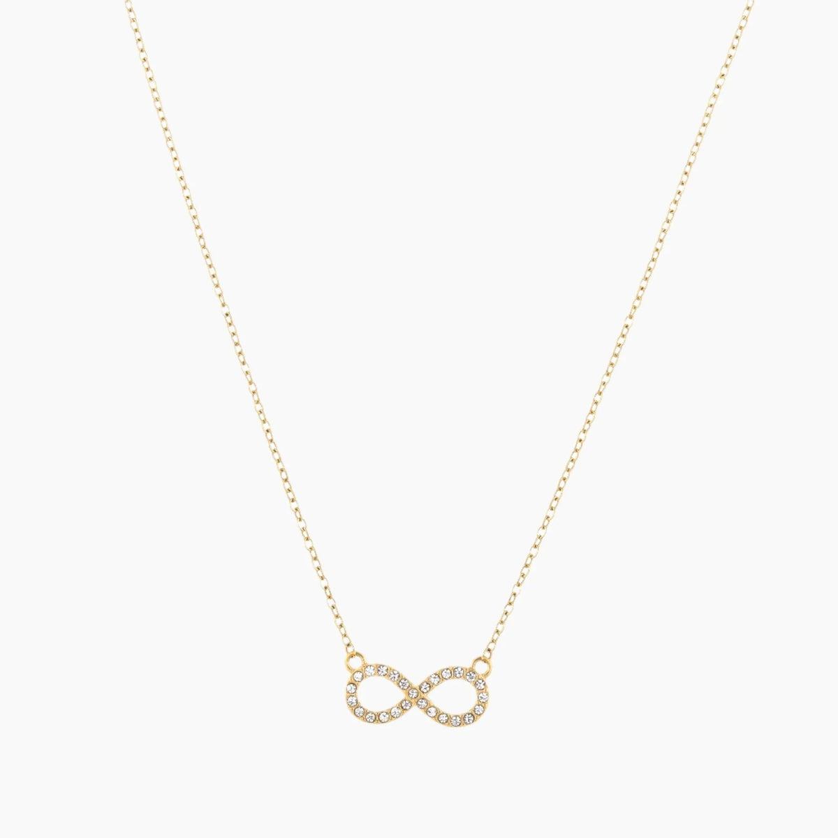 Iced Infinity Necklace
