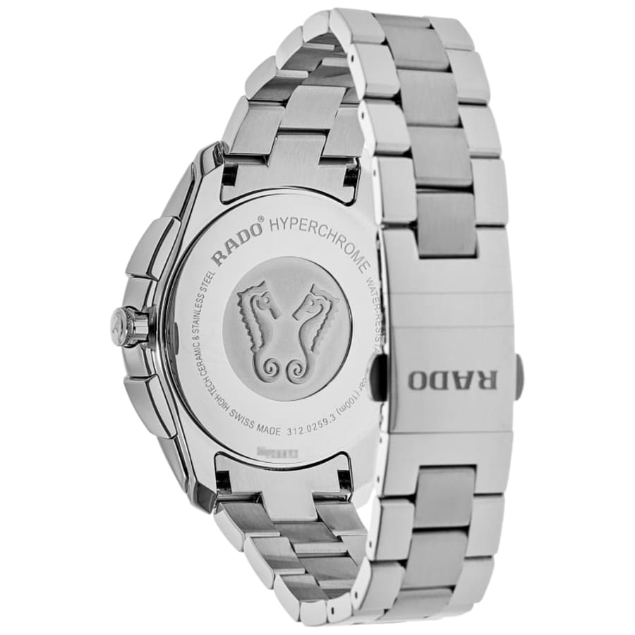Rado Hyperchrome Chronograph Black Dial Stainless Steel Men's Watch R32259153