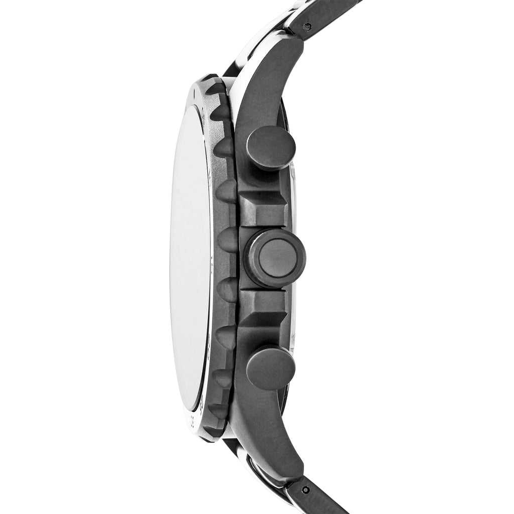 Fossil Men's Nate 50mm Chronograph, Smoke Stainless Steel Watch