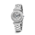 Cascade Bracelet Diamond Watch In Silver