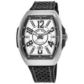 Franck Muller Vanguard Racing Automatic White Dial Leather Strap Men's Watch V 45 SC DT RCG AC (NR)