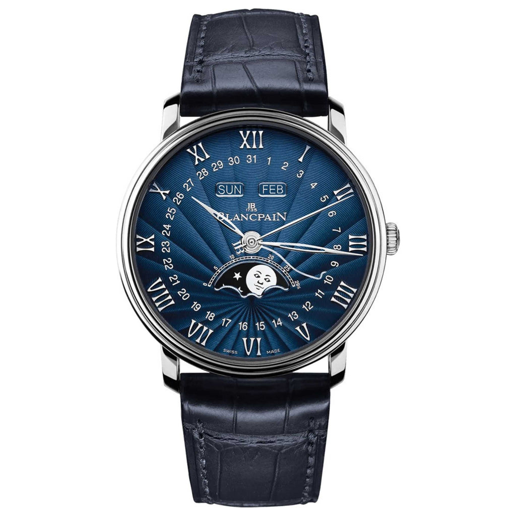 Blancpain Men's Villeret 40mm Automatic Watch 6654-1529-55B
