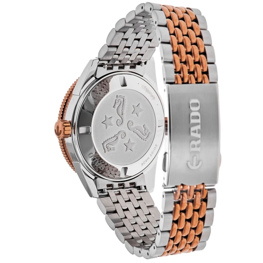 Rado Captain Cook Automatic 39mm Blue Dial Two-Tone Stainless Steel Men's Watch R32224203