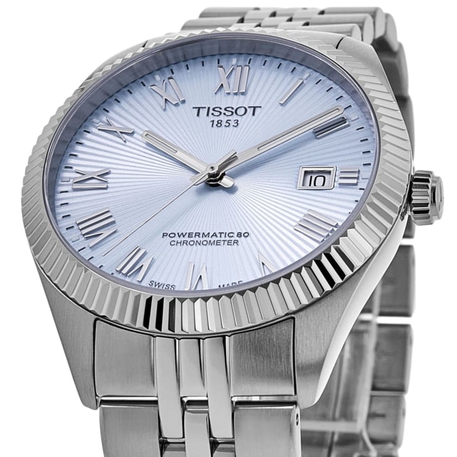Tissot Ballade Automatic 39mm Blue Dial Stainless Steel Men's Watch T156.408.11.353.00