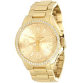 Juicy Couture Women's Jetsetter Gold Tone Round 37mm