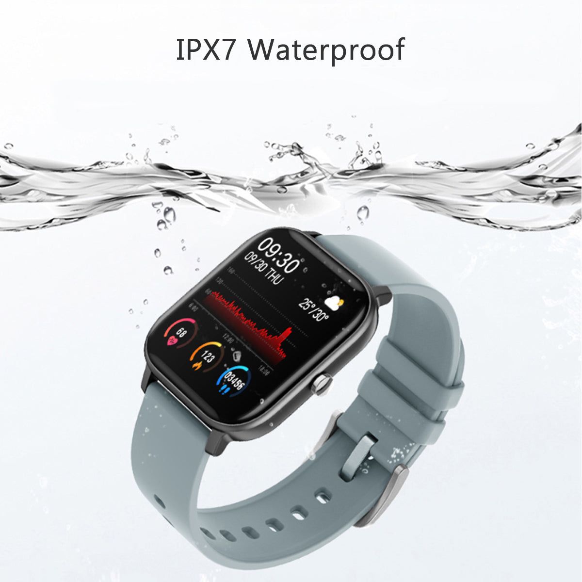 Smart Watch With Health and Activity Tracker
