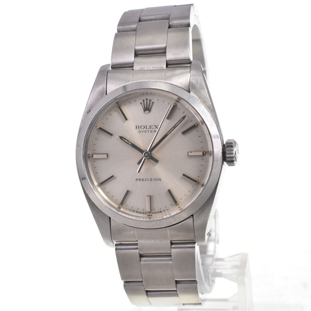 Rolex Oyster Precision Steel Watch (Pre-Owned)
