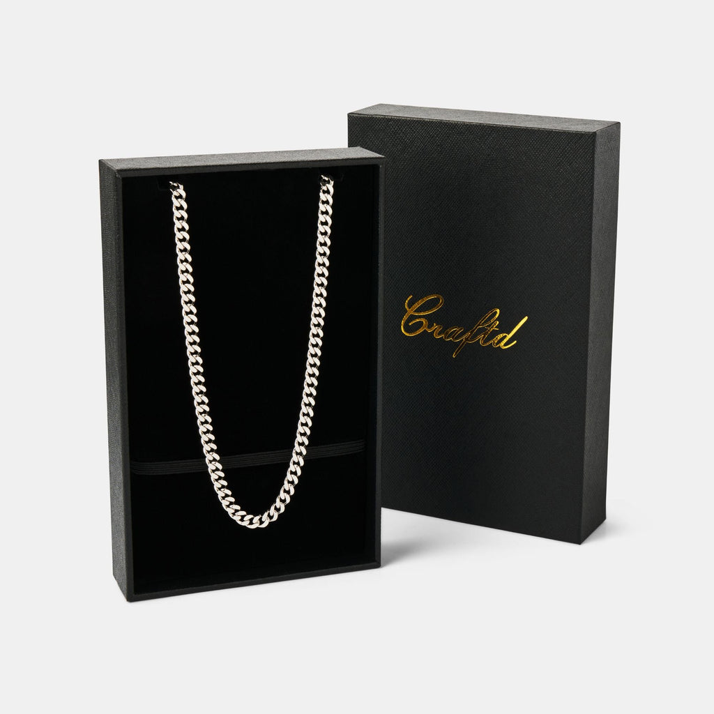 Cuban (Sterling Silver) 6mm