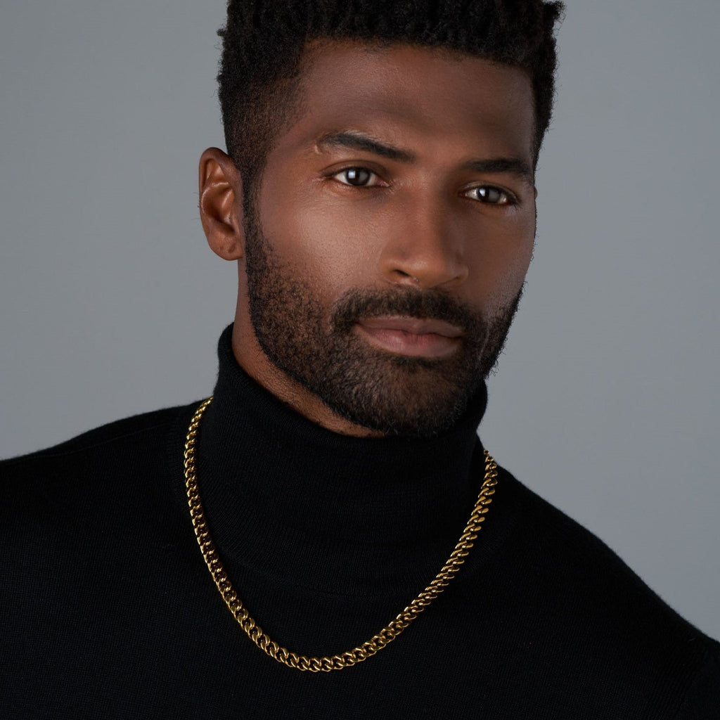 Cuban Link Chain (Gold) - 8mm