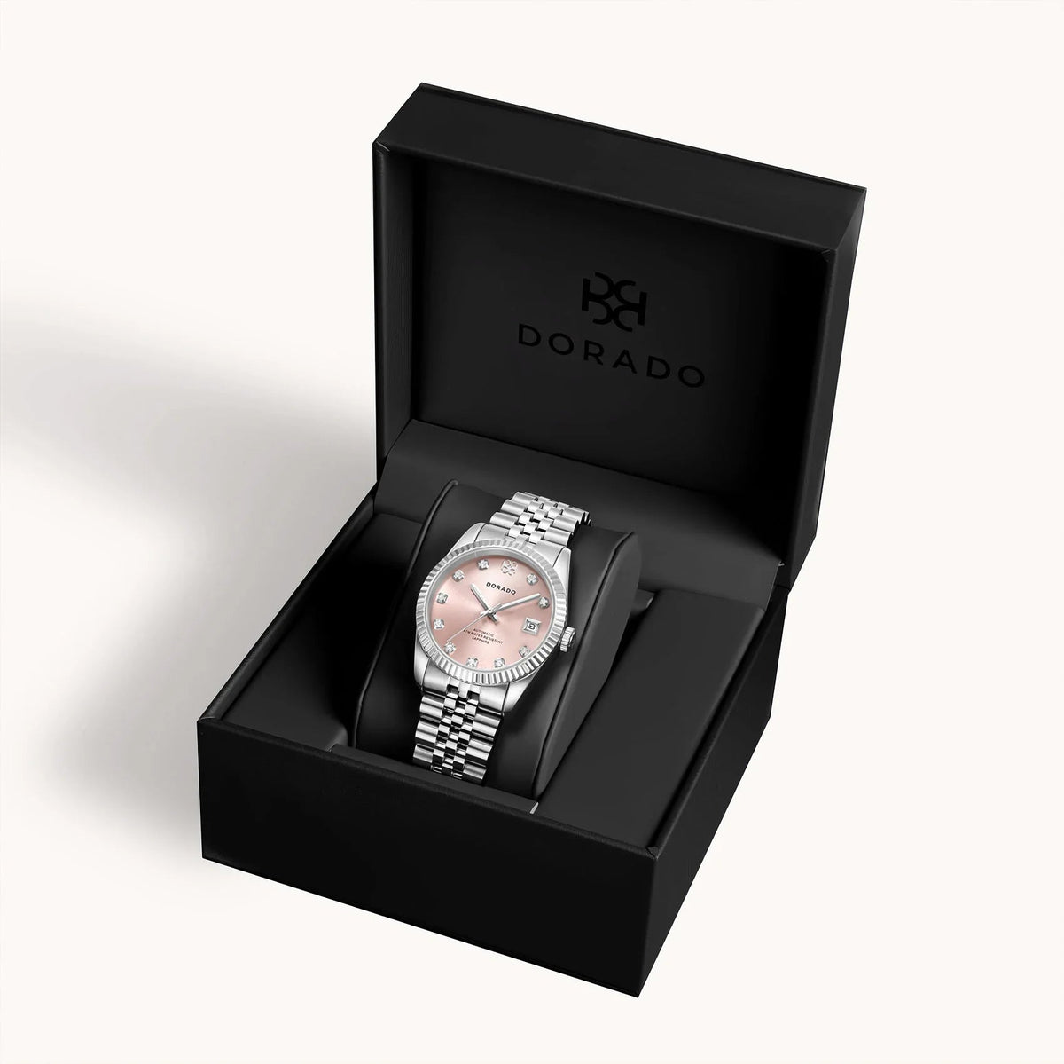 DORADO Silver Timeless Watch - Pink