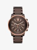 Oversized Prescott Brown-Tone Watch