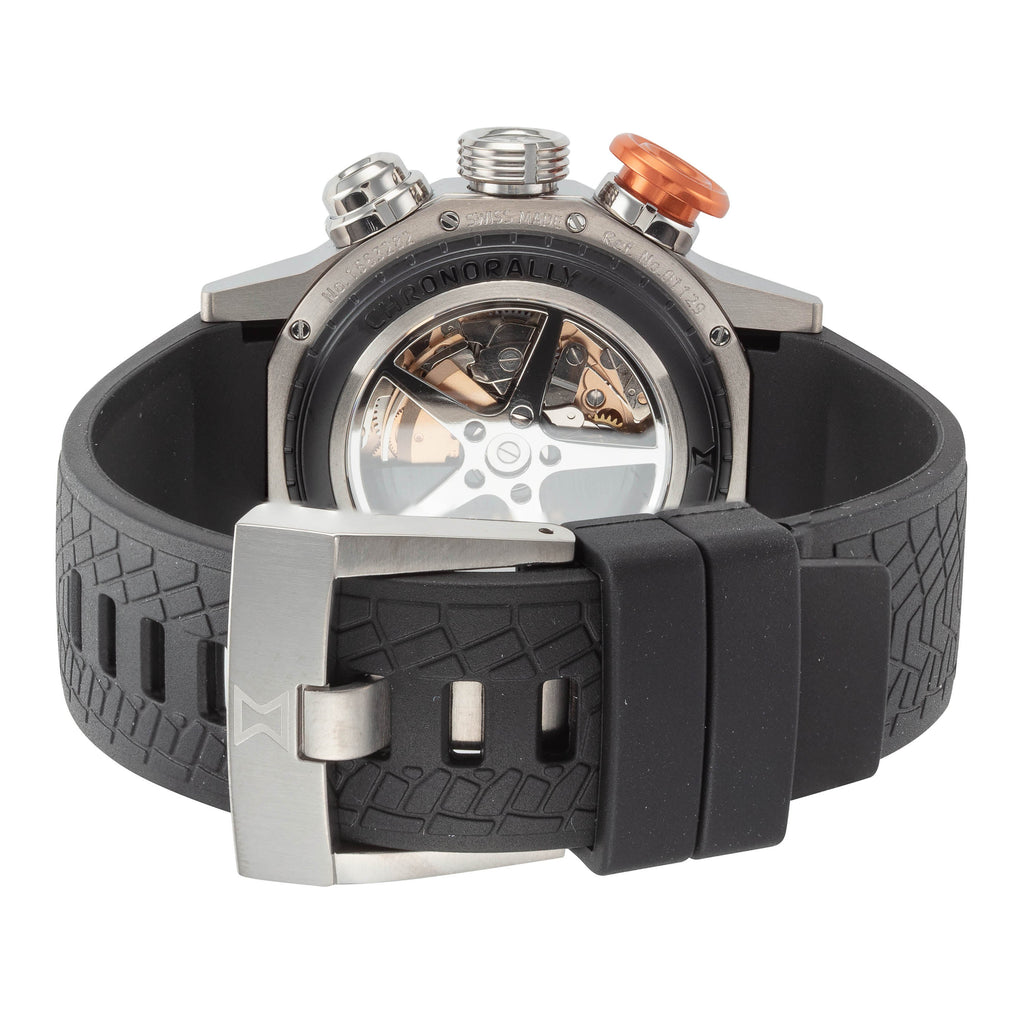Edox Men's Chronorally 45mm Automatic Watch