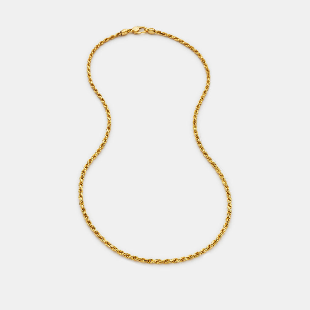 Rope (18ct Gold) 3mm | Sterling Silver