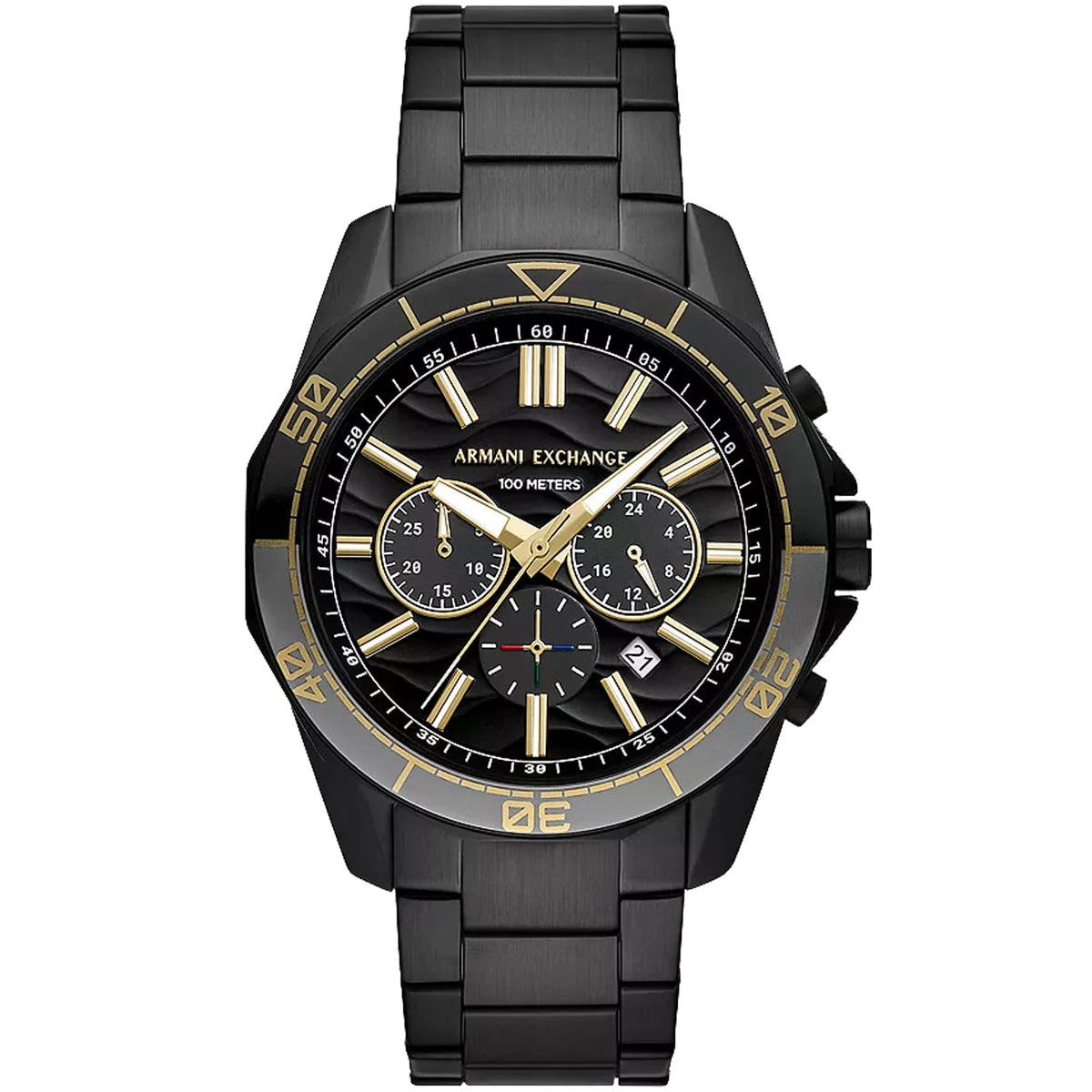 Armani Exchange Men's Spencer Black Dial Watch