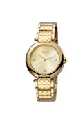 Ferre Milano Women's Champagne Dial Stainless Steel Watch