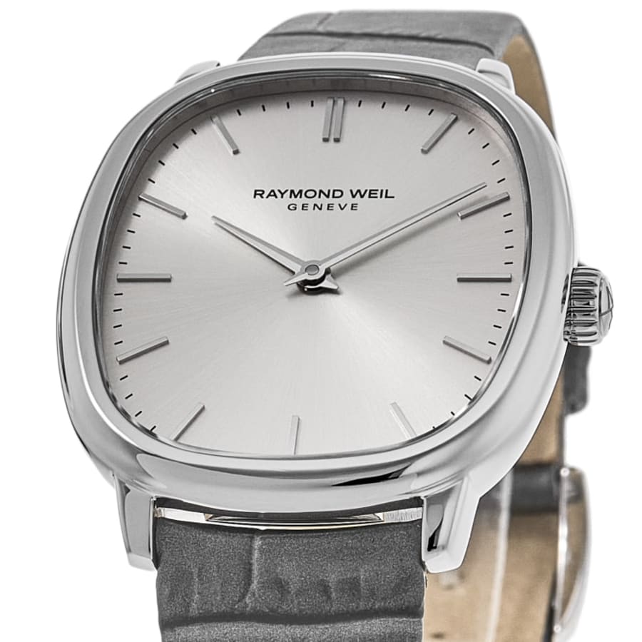 Raymond Weil Toccata Heritage Silver Dial Leather Strap Men's Watch 2280-STC-64001
