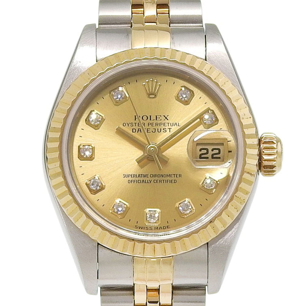 Rolex Stainless Steel yellow gold (18K) Wristwatch (Pre-Owned)