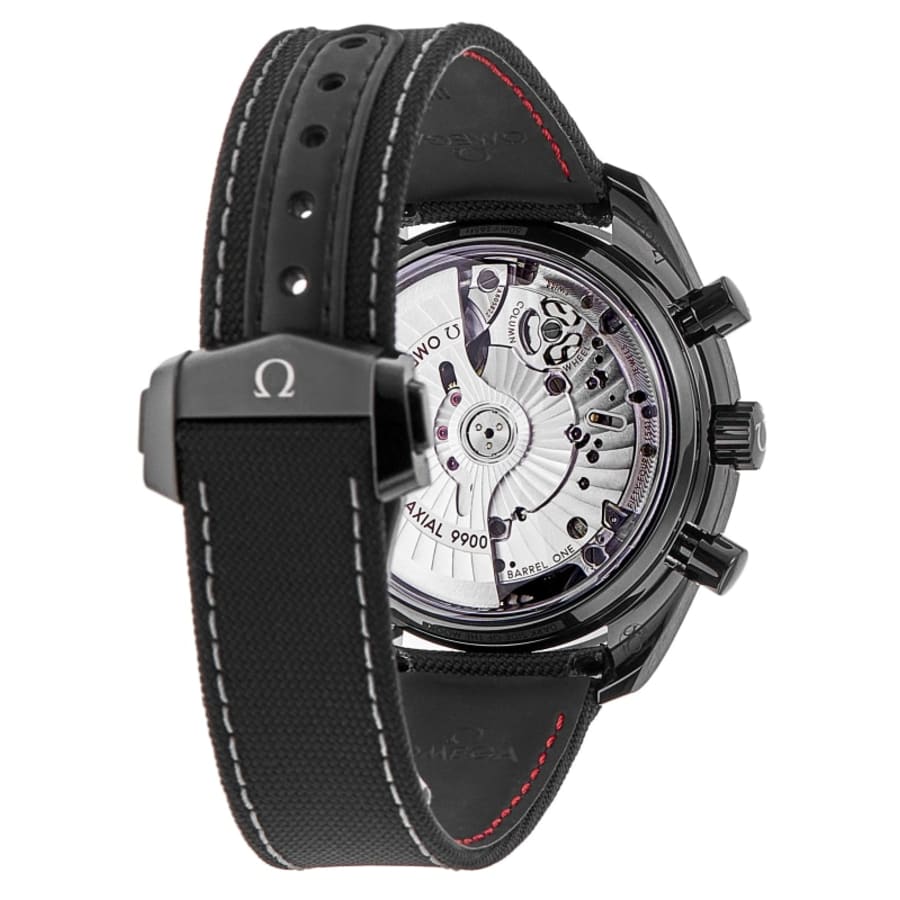 Omega Speedmaster Dark Side of the Moon Chronograph Automatic Black Dial Fabric Strap Men's Watch 310.92.44.51.01.002
