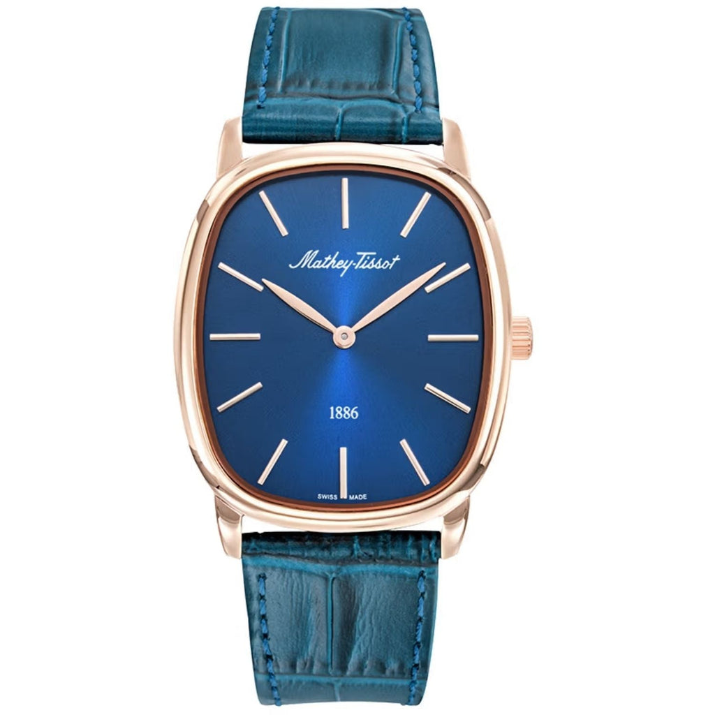 Mathey-Tissot Men's Martin Blue Dial Watch