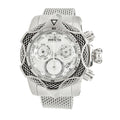 Invicta Men's 52mm Venom Chain Quartz Chronograph Stainless Steel Bracelet Watch