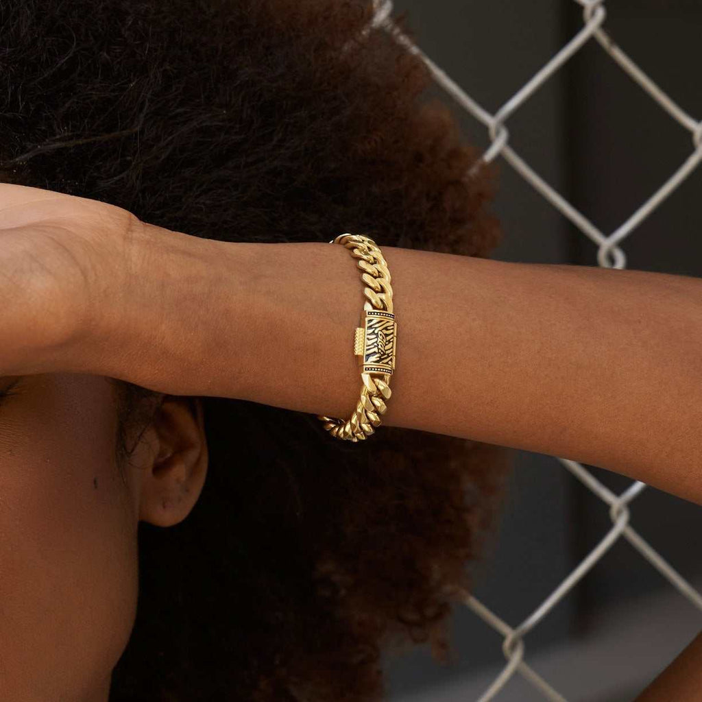 GLD Miami Cuban Link Bracelet - 8mm