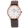 Rado Coupole XL Automatic 41mm White Dial Leather Strap Men's Watch R22877025