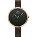 Obaku Women's Classic Brown Dial Watch