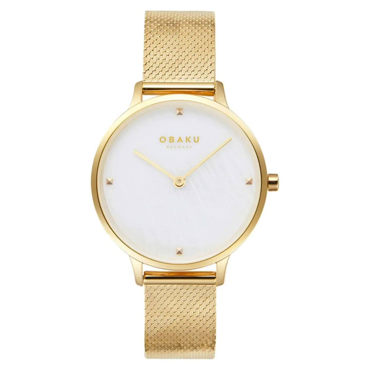 Obaku Women's Figen Mother of pearl Dial Watch