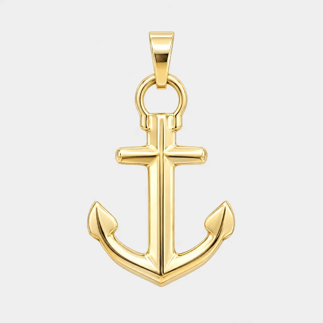 Anchor Pendant (Gold)