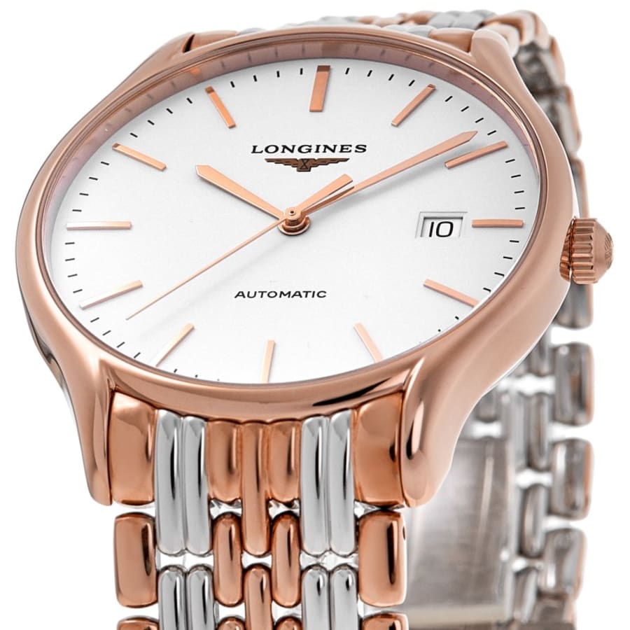 Longines Lyre Automatic 38mm Two Tone White Dial  Men's Watch L4.960.1.12.7