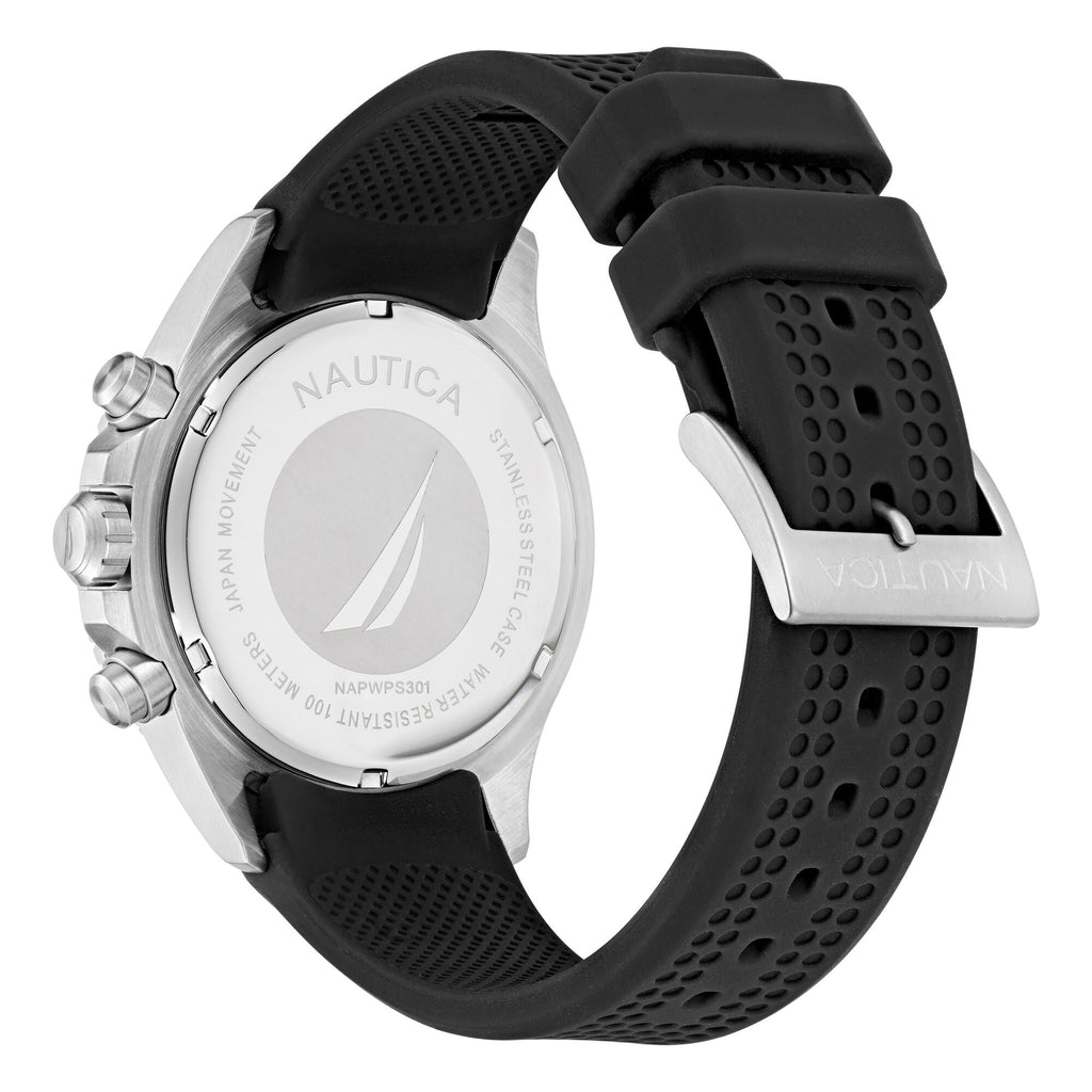 Nautica Westport Recycled Silicone Chronograph Watch
