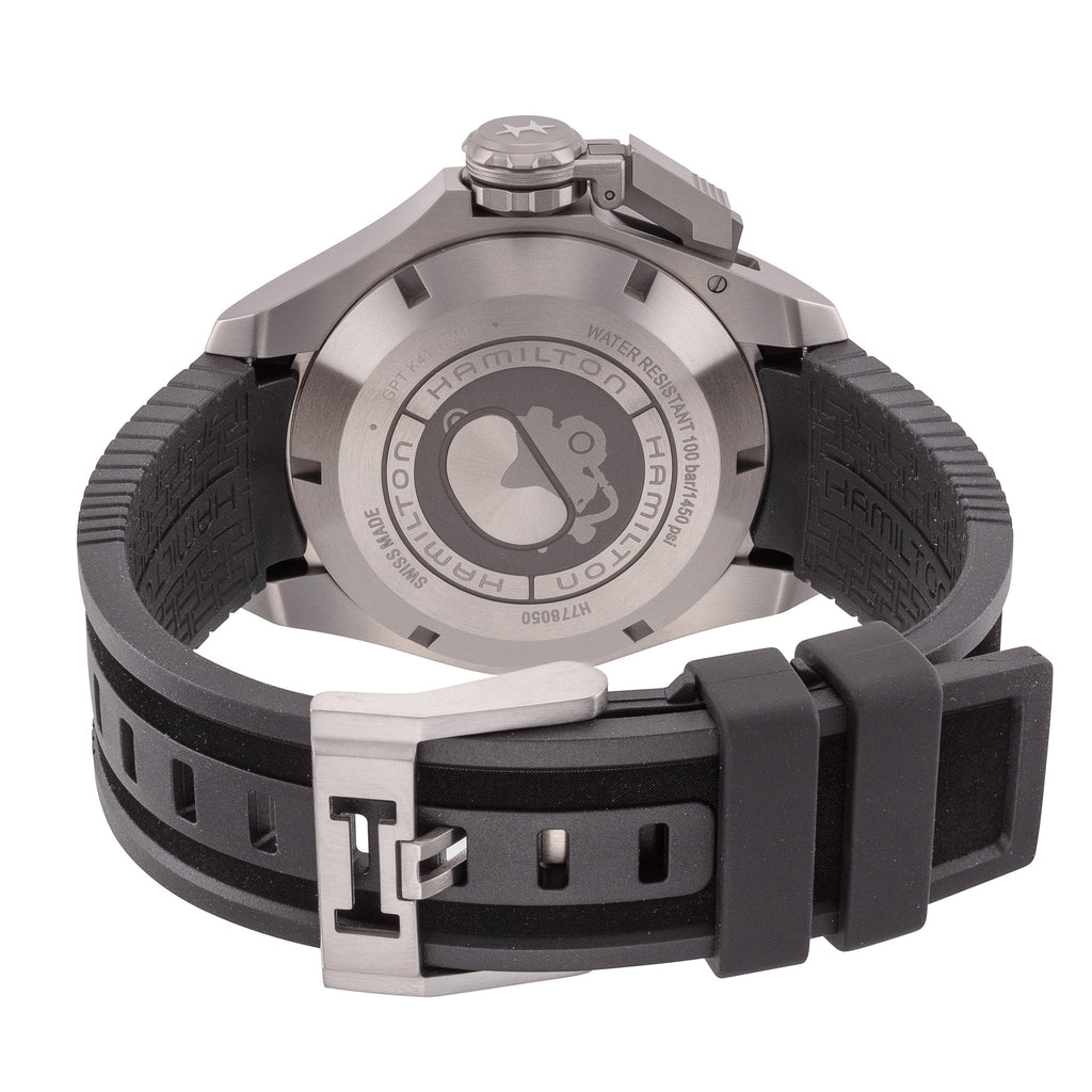 Hamilton Men's H77805335 Khaki Navy Frogman 46mm Automatic Watch