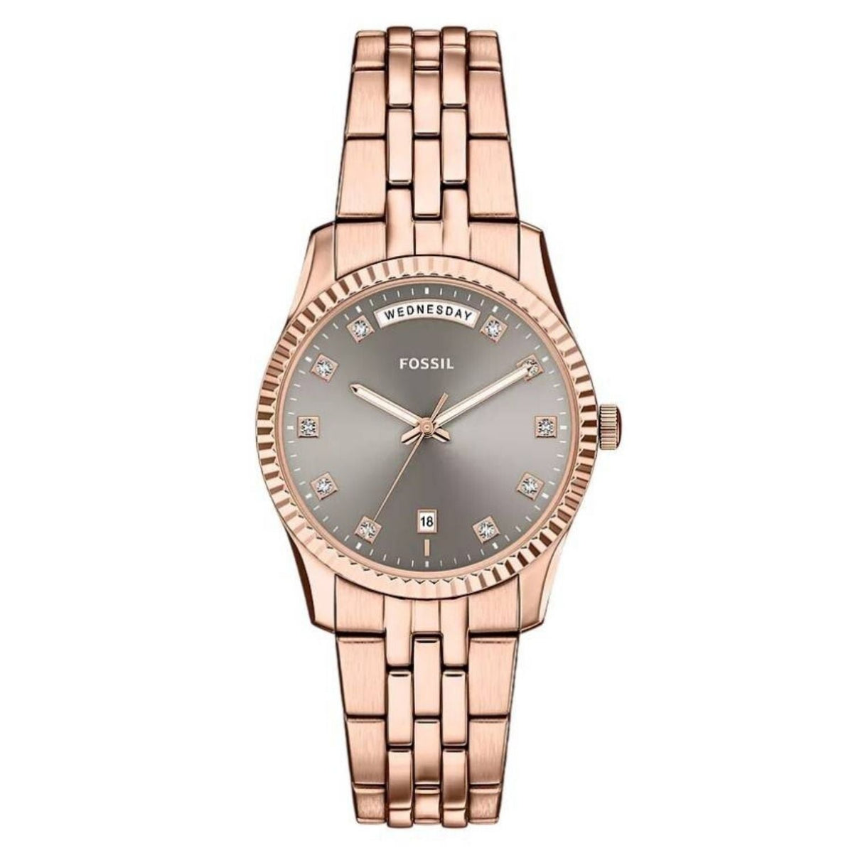 Fossil Women's Scarlette Grey Dial Watch