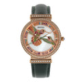 Emily Mother-Of-Pearl Leather-Band Watch