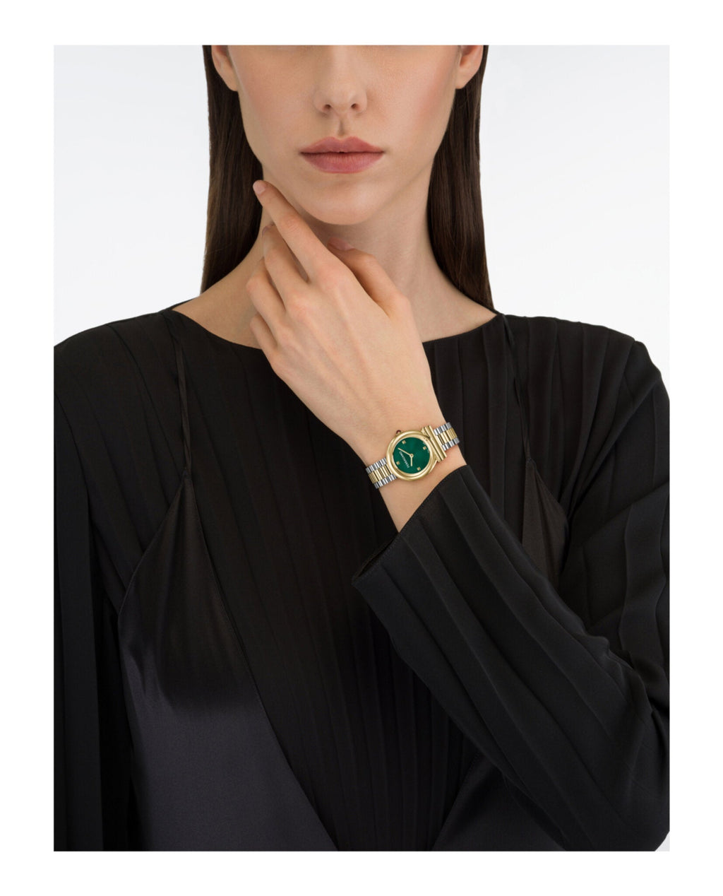 Gancini Twisted Bracelet Watch