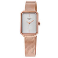 Tissot SRV 30mm Silver Dial Rose Gold PVD Steel Women's Watch T160.110.33.033.00