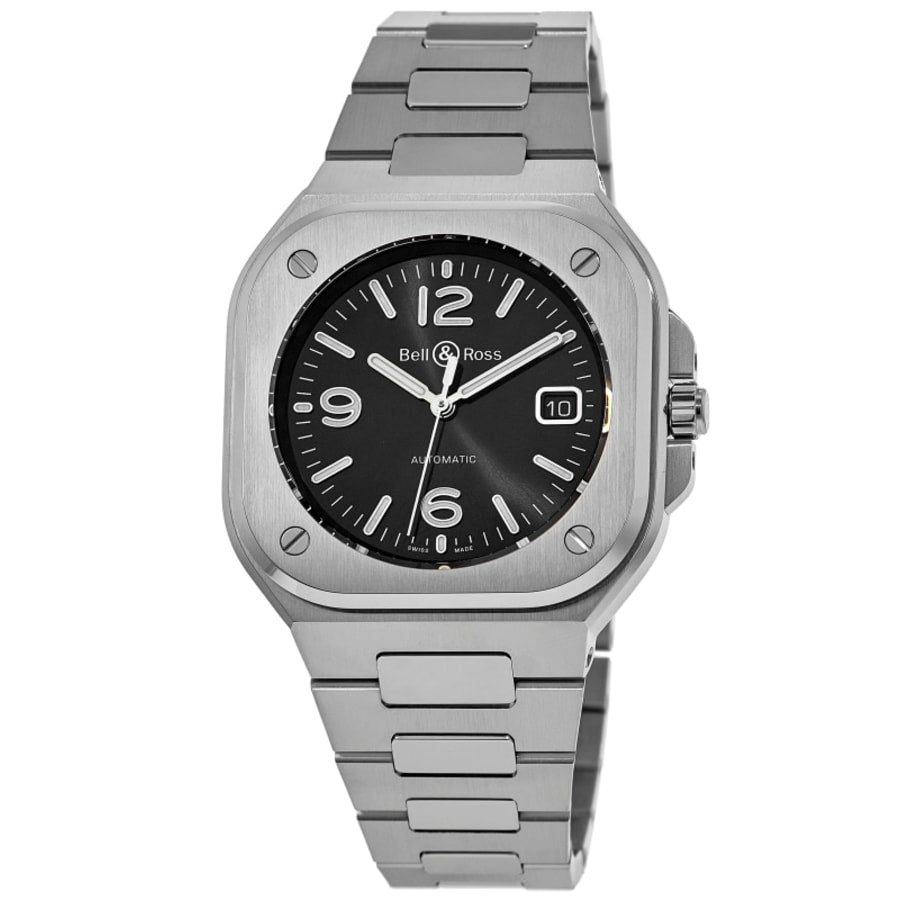 Bell & Ross BR 05 Black Dial Stainless Steel Men's Watch BR05A-BL-ST/SST