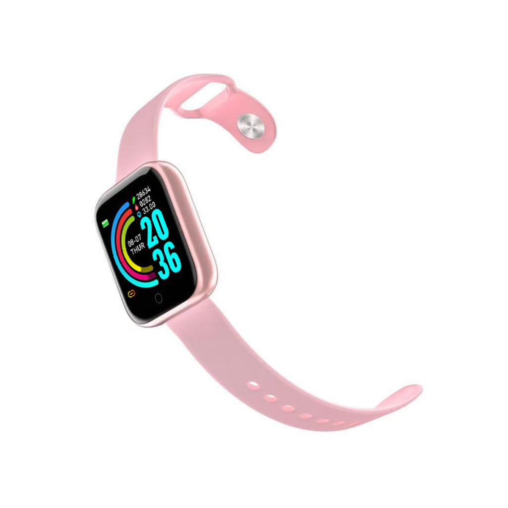 Activa Smart Watch For Goal Setters - Silver on Black
